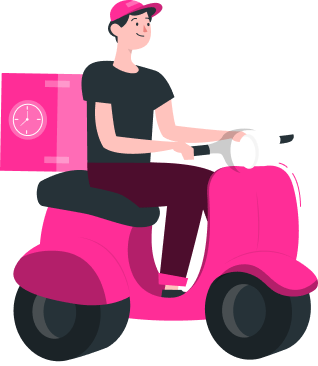 food delivery man