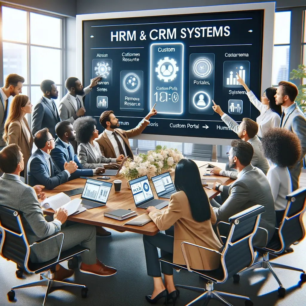 HRM and CRM systems