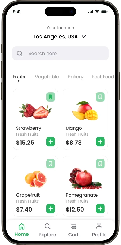 fruits corner