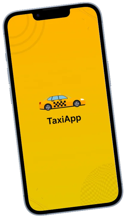 taxi application splash screen