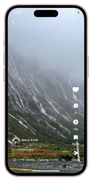 mountains reel