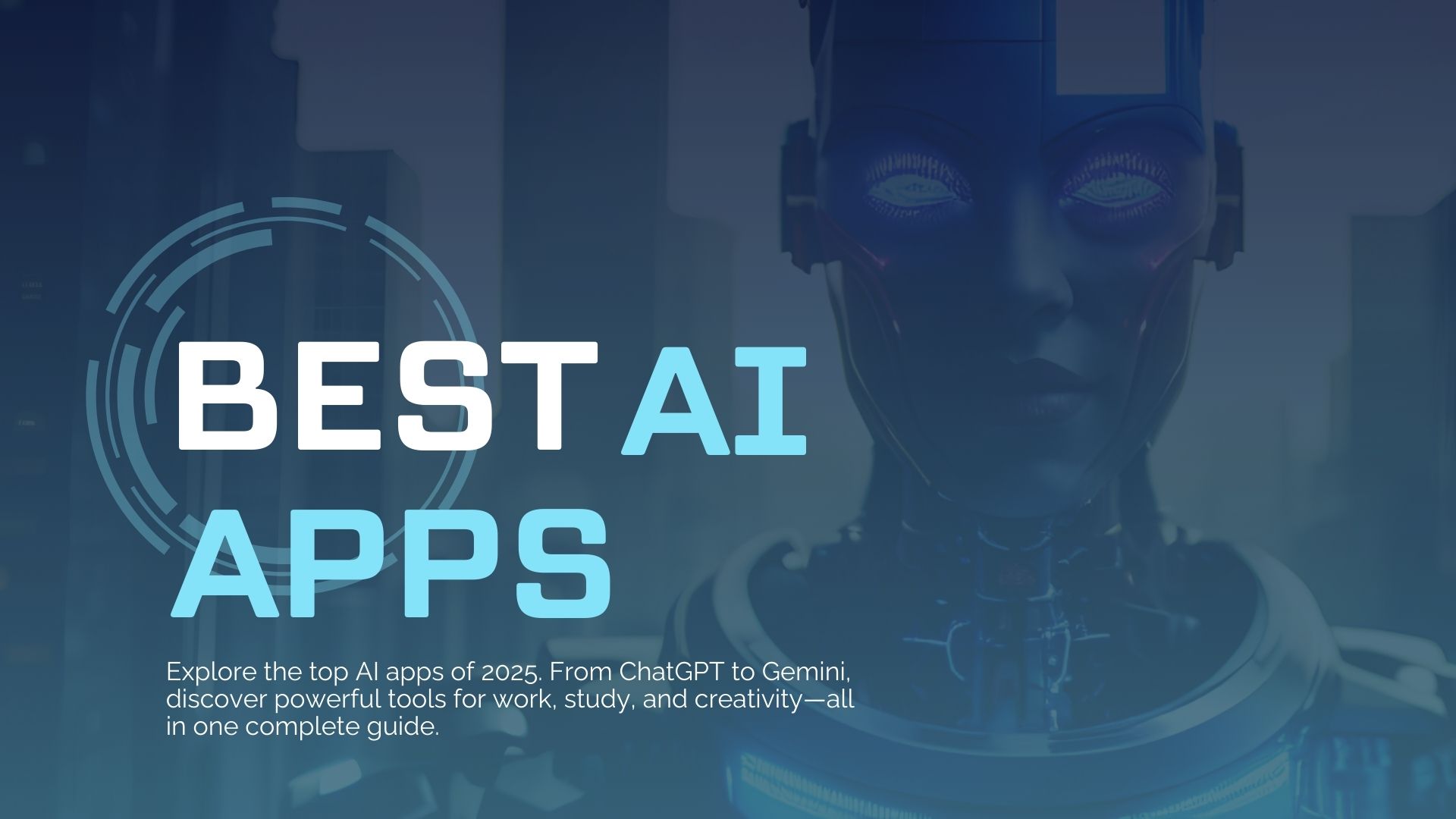 Blue Modern AI Technology Presentation