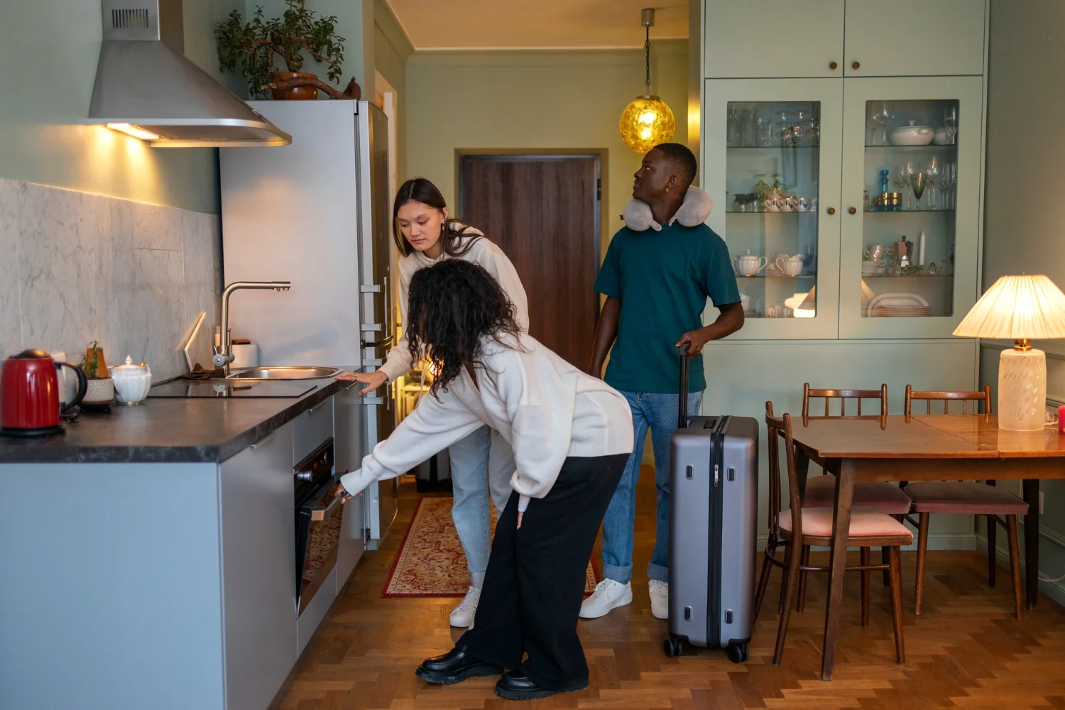 Co living and long stay rental with shared common spaces and monthly pricing