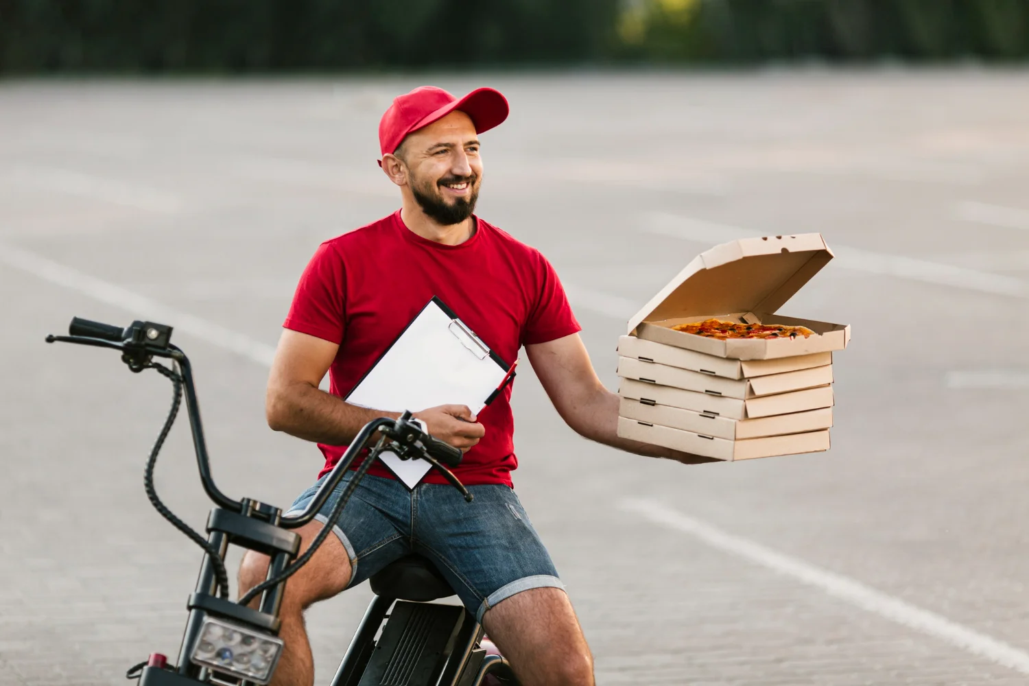 Food and restaurant delivery service with menu management, order batching, and accurate delivery time estimates
