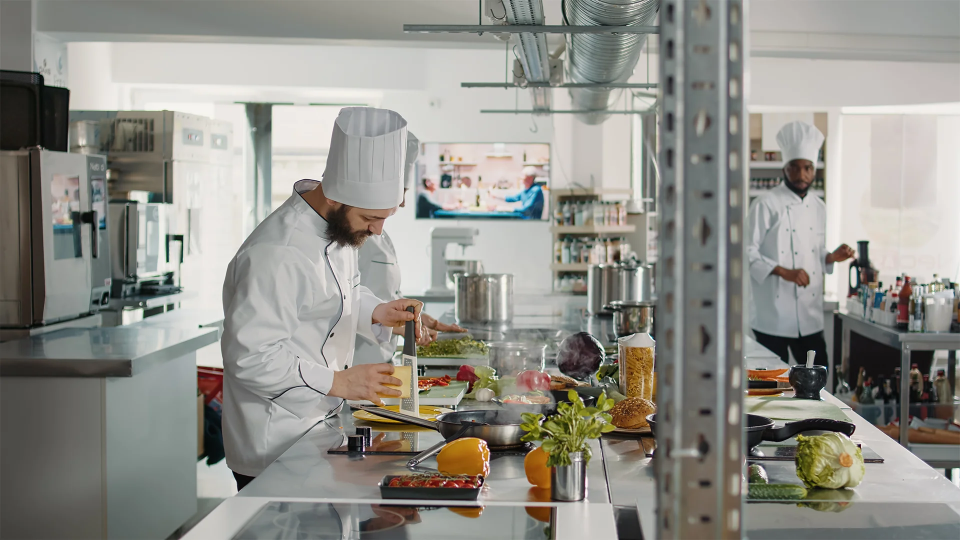 Restaurant and cloud kitchen delivery app with menu management and kitchen display integration